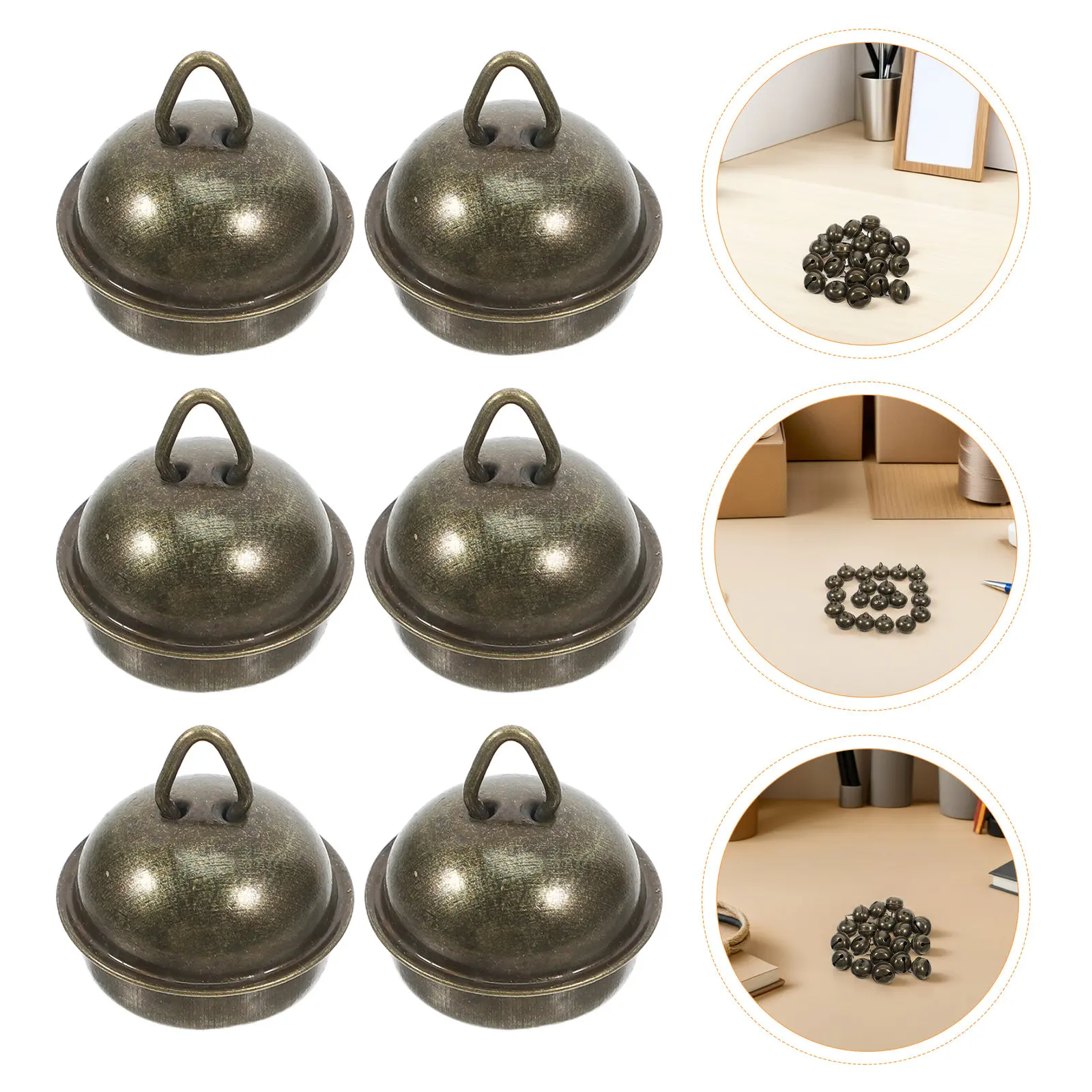 50Pcs Vintage Jingle Bells Classic Bronze Retro Iron Craft Bells 1 Inch for Wedding Favor Christmas Tree Ornaments Pet Training
50Pcs Vintage Jingle Bells Classic Bronze Retro Iron Craft Bells 1 Inch for Wedding Favor Christmas Tree Ornaments Pet Training