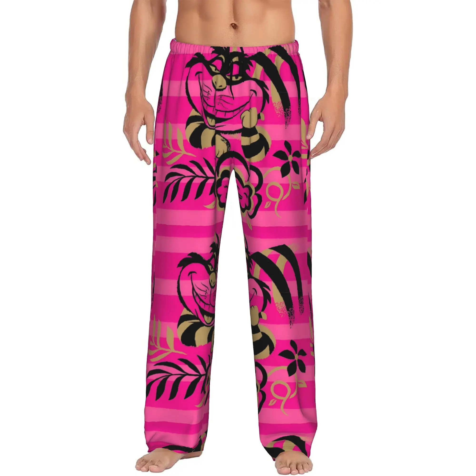 Custom Print C-Cheshire Anime Cat Pajama Pants Men's Sleep Sleepwear Bottoms with Pockets
Custom Print C-Cheshire Anime Cat Pajama Pants Men's Sleep Sleepwear Bottoms with Pockets