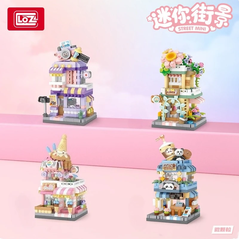 Mini Street Scene Building Blocks Toy Display Item Creative Assembly Model for Collectible Scenic Architecture Kit
Mini Street Scene Building Blocks Toy Display Item Creative Assembly Model for Collectible Scenic Architecture Kit