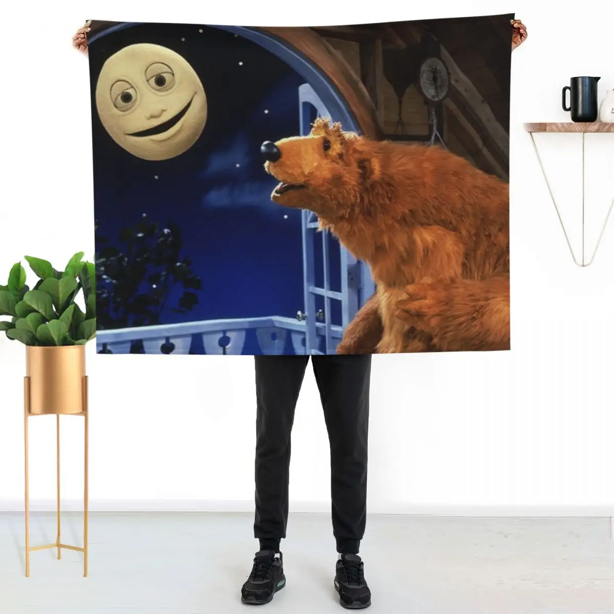 Bear & Luna Throw Blanket Reusable Durable Soft Blanket for All Seasons
Bear & Luna Throw Blanket Reusable Durable Soft Blanket for All Seasons