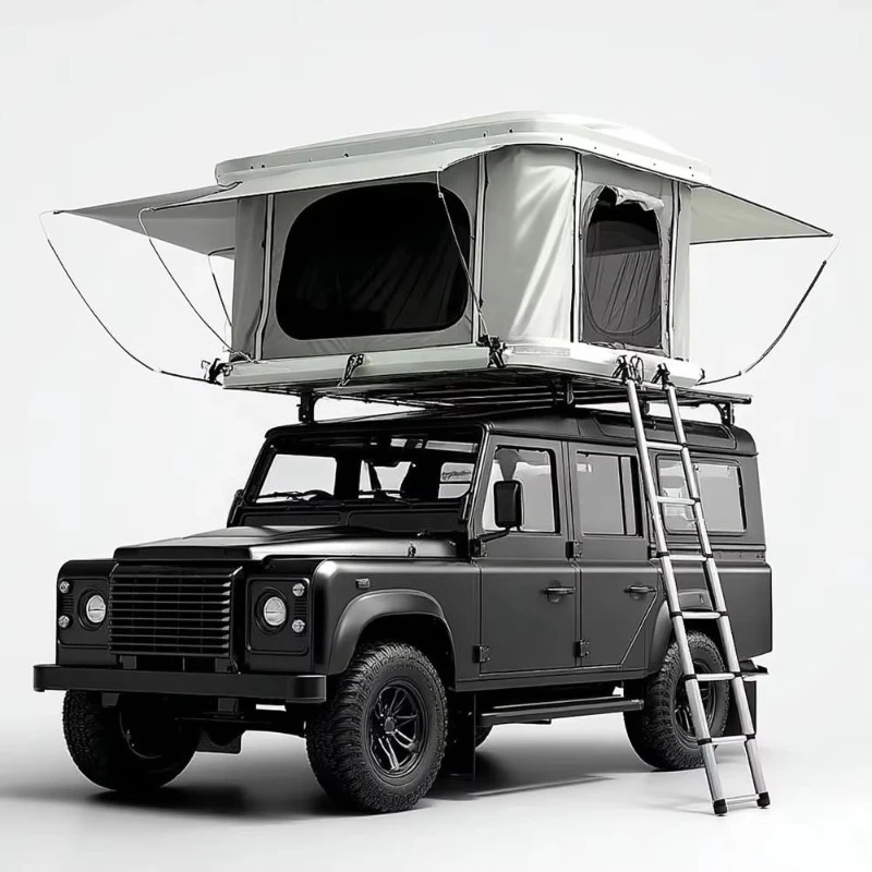 Durable Waterproof SUV Rooftop Tent with Ladder Hard Shell Car Camping Tent for Outdoor Overland Travel
Durable Waterproof SUV Rooftop Tent with Ladder Hard Shell Car Camping Tent for Outdoor Overland Travel