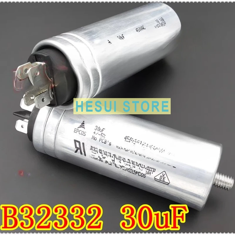 Конденсатор для пуска двигателя EPCOS B32332 30uF 450VAC
Конденсатор для пуска двигателя EPCOS B32332 30uF 450VAC