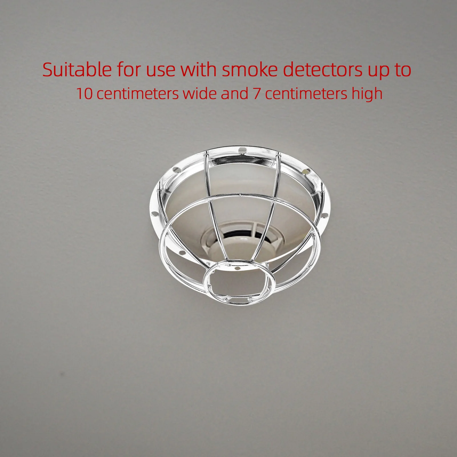 Smoke Cover 106-132Mm -Theft Protective Cage Guard for Head Fire Safety Cover Bracket
Smoke Cover 106-132Mm -Theft Protective Cage Guard for Head Fire Safety Cover Bracket
