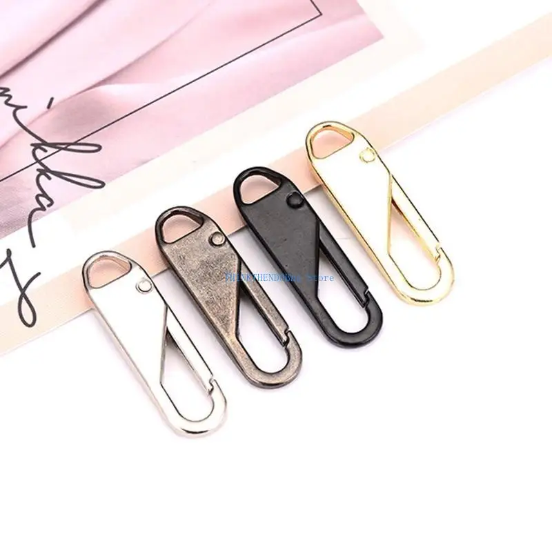 63HC 1PC Zipper Pull Replacement Repair Slider Pull Tab Universal Fixer Metal Zippers for Head
63HC 1PC Zipper Pull Replacement Repair Slider Pull Tab Universal Fixer Metal Zippers for Head