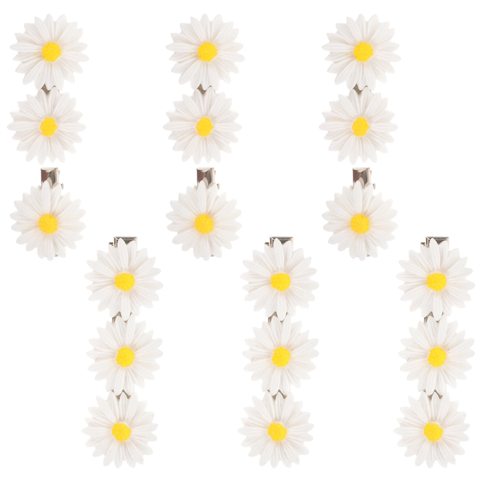 9pcs Daisy Hairpins Flower Decorations for Women Plastic Travel Party Accessories Bright Colors Easy Match Outfit Hair Tools
9pcs Daisy Hairpins Flower Decorations for Women Plastic Travel Party Accessories Bright Colors Easy Match Outfit Hair Tools