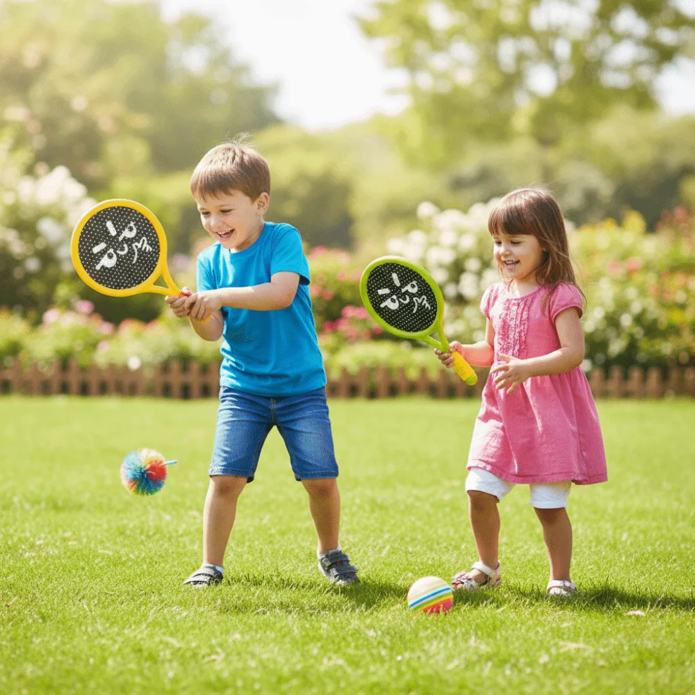 2Pcs Shock Absorbing Children's Badminton Racket Portable Soft Grip Children Badminton Racquets With Ball Lightweight
2Pcs Shock Absorbing Children's Badminton Racket Portable Soft Grip Children Badminton Racquets With Ball Lightweight