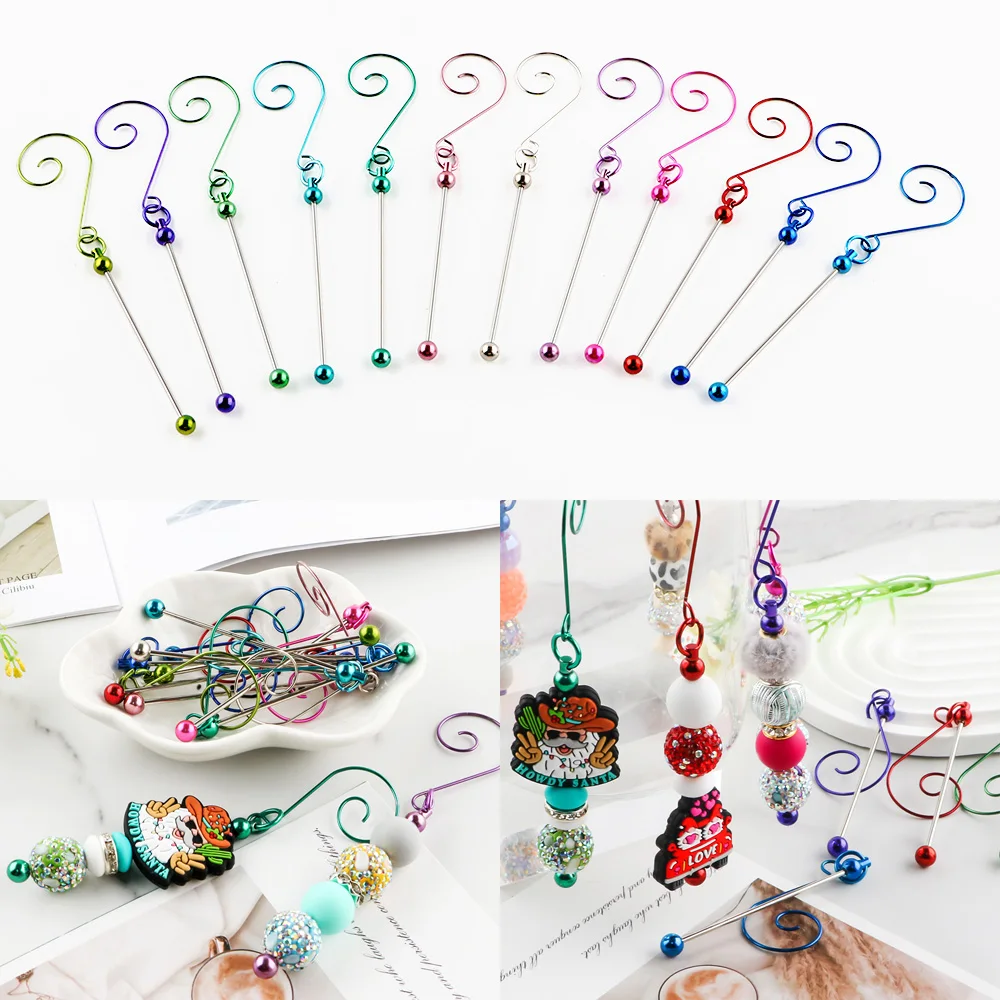 20-200pcs Wholesale Colorful Spiral Hook Keychain Accessory Hook Keychain Holder Bulk DIY For Jewelry Making Accessories
20-200pcs Wholesale Colorful Spiral Hook Keychain Accessory Hook Keychain Holder Bulk DIY For Jewelry Making Accessories