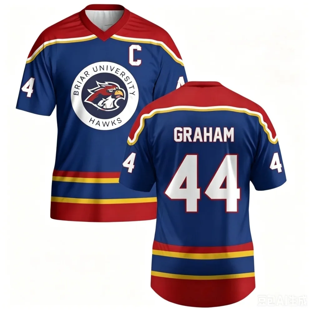 Off Campus Briar University Jersey Graham 44 22 DI LAURENTIS 66 Tucker46 T-shirt V-neck Men Women Hockey Jersey Top Fashion
Off Campus Briar University Jersey Graham 44 22 DI LAURENTIS 66 Tucker46 T-shirt V-neck Men Women Hockey Jersey Top Fashion