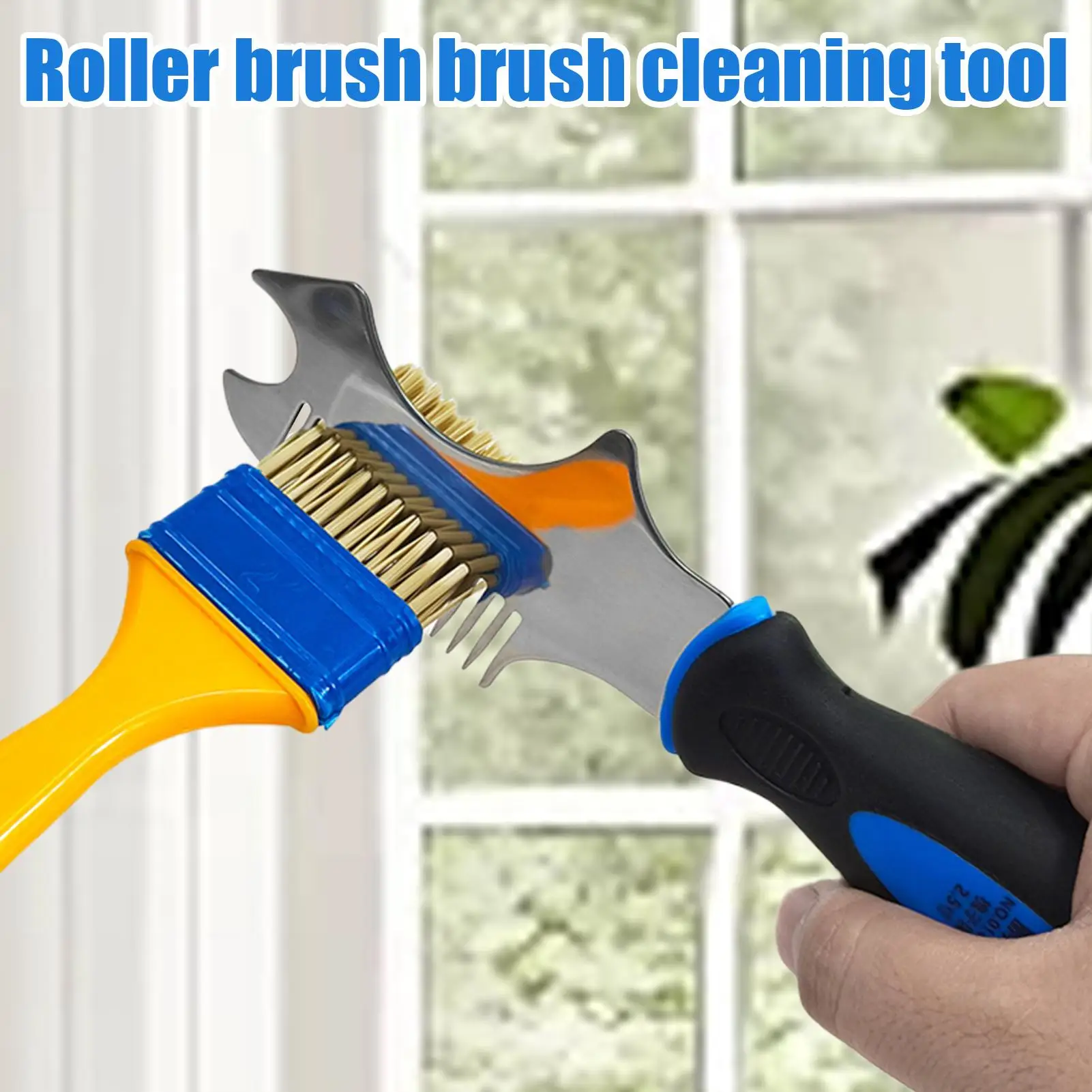 Paint Brush Cleaner Tool Stainless Steel Paint Roller Cleaning Brush Household Painting Cleaner Supplies for Construction
Paint Brush Cleaner Tool Stainless Steel Paint Roller Cleaning Brush Household Painting Cleaner Supplies for Construction