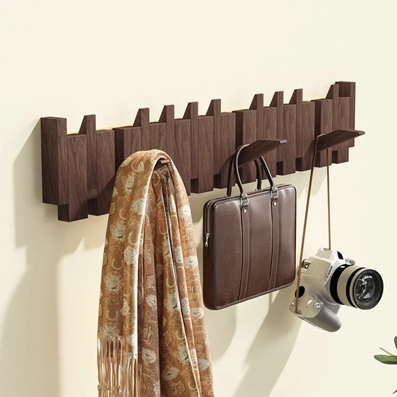 Solid Wood Wall Coat Rack Modern Clothing Storage Hangers Creative Living Room Clothes Organizer Entrance Interior Furniture
Solid Wood Wall Coat Rack Modern Clothing Storage Hangers Creative Living Room Clothes Organizer Entrance Interior Furniture