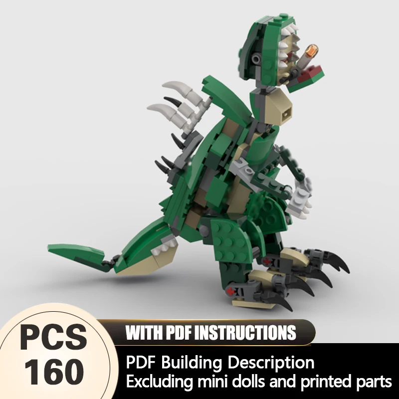 Creators Animal Series Model MOC Building Bricks Therizinosaurus Modular Technology Gifts Holiday Assemble Children Toys Suit
Creators Animal Series Model MOC Building Bricks Therizinosaurus Modular Technology Gifts Holiday Assemble Children Toys Suit