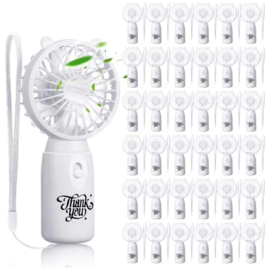 36 Pcs Mini Portable Handheld Fan Battery Operated ABS Plastic Hand Held Fan in Assorted Colors, Lightweight Compact for Employ
36 Pcs Mini Portable Handheld Fan Battery Operated ABS Plastic Hand Held Fan in Assorted Colors, Lightweight Compact for Employ