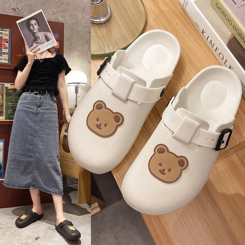 Comfortable Half Slippers Breathable Slip-On Shoes for Women Casual Style PVC Bottom Anti-Slip Ideal for Daily Wear
Comfortable Half Slippers Breathable Slip-On Shoes for Women Casual Style PVC Bottom Anti-Slip Ideal for Daily Wear