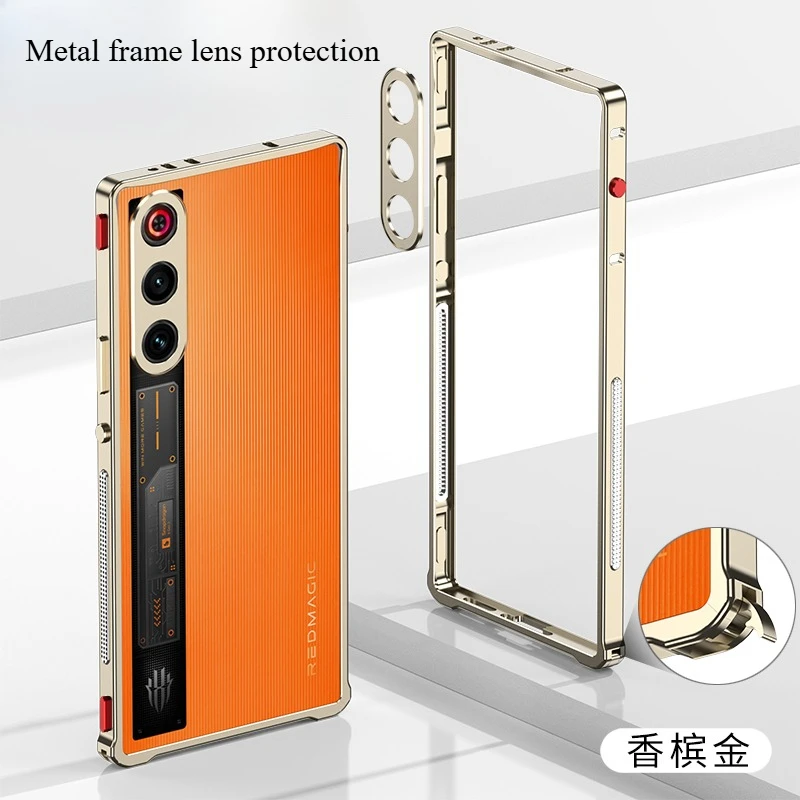Чехол для ZTE Red Magic 10 Air, стильный металлический каркас, защита объектива, приятный для кожи и устойчивый к падениям чехол для Red Magic 10 Air Funda
Чехол для ZTE Red Magic 10 Air, стильный металлический каркас, защита объектива, приятный для кожи и устойчивый к падениям чехол для Red Magic 10 Air Funda