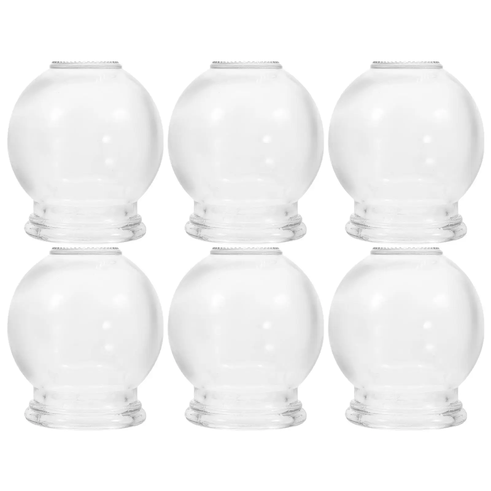 6 Pcs Glass Cupping Therapy Kit Massage Cans Multifunction Device Suction Cups Glasss
6 Pcs Glass Cupping Therapy Kit Massage Cans Multifunction Device Suction Cups Glasss