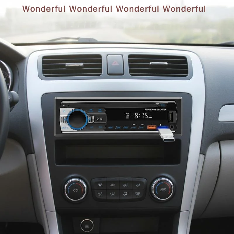 Digital Car Stereo Player JSD530 520 60Wx4 Bluetooth MP3 FM Audio for Truck SUV Dashboard Upgrade
Digital Car Stereo Player JSD530 520 60Wx4 Bluetooth MP3 FM Audio for Truck SUV Dashboard Upgrade