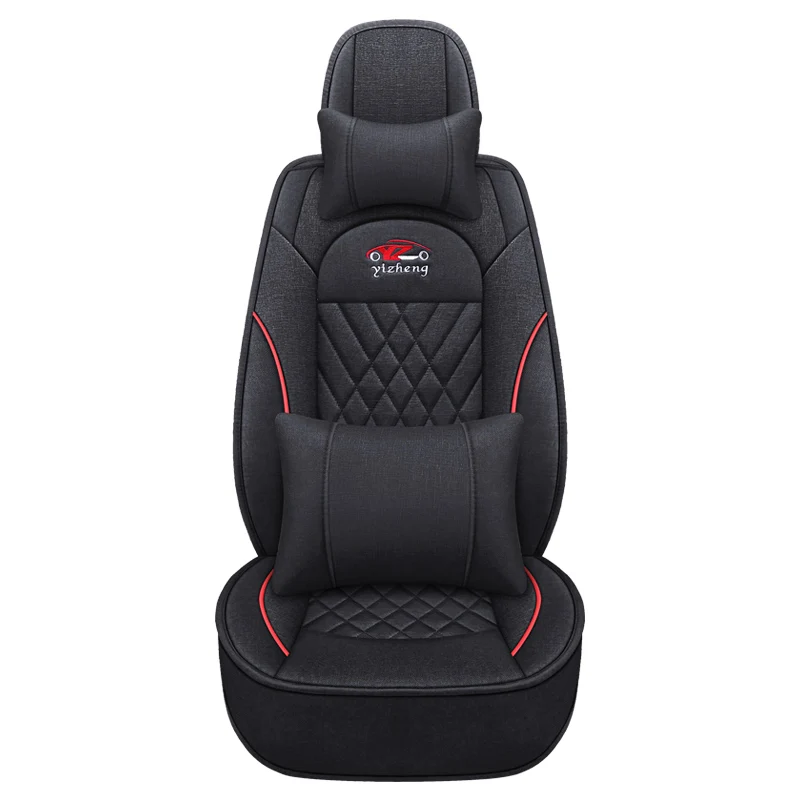 Linen Material Front Single Car Seat Cover, Luxury Version with Headrest and Lumbar Support, Comfortable and Breathable, Suitable for All Seasons, Classic Colors Available, Universal Fit, Suitable for Most Car Models
Linen Material Front Single Car Seat Cover, Luxury Version with Headrest and Lumbar Support, Comfortable and Breathable, Suitable for All Seasons, Classic Colors Available, Universal Fit, Suitable for Most Car Models