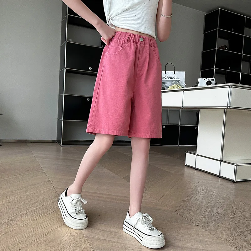 Girls Bottoms Shorts Summer 2024 New Casual Cotton Five Quarter Pants Large Children Fashion Loose Thin Trousers Children
Girls Bottoms Shorts Summer 2024 New Casual Cotton Five Quarter Pants Large Children Fashion Loose Thin Trousers Children