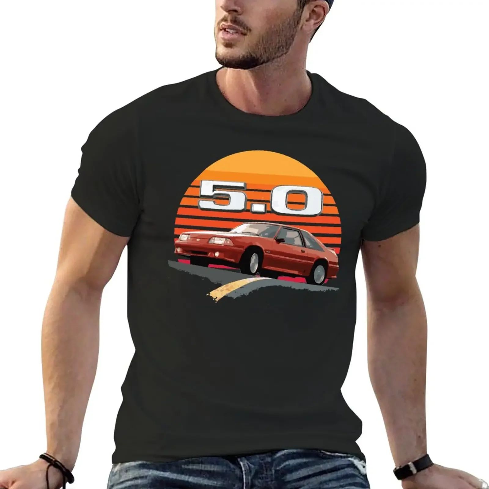 Mustang GT 5.0L V8 FoxBody RETrO USA T-Shirt cute tops quick-drying oversizeds plain white t shirts men
Mustang GT 5.0L V8 FoxBody RETrO USA T-Shirt cute tops quick-drying oversizeds plain white t shirts men