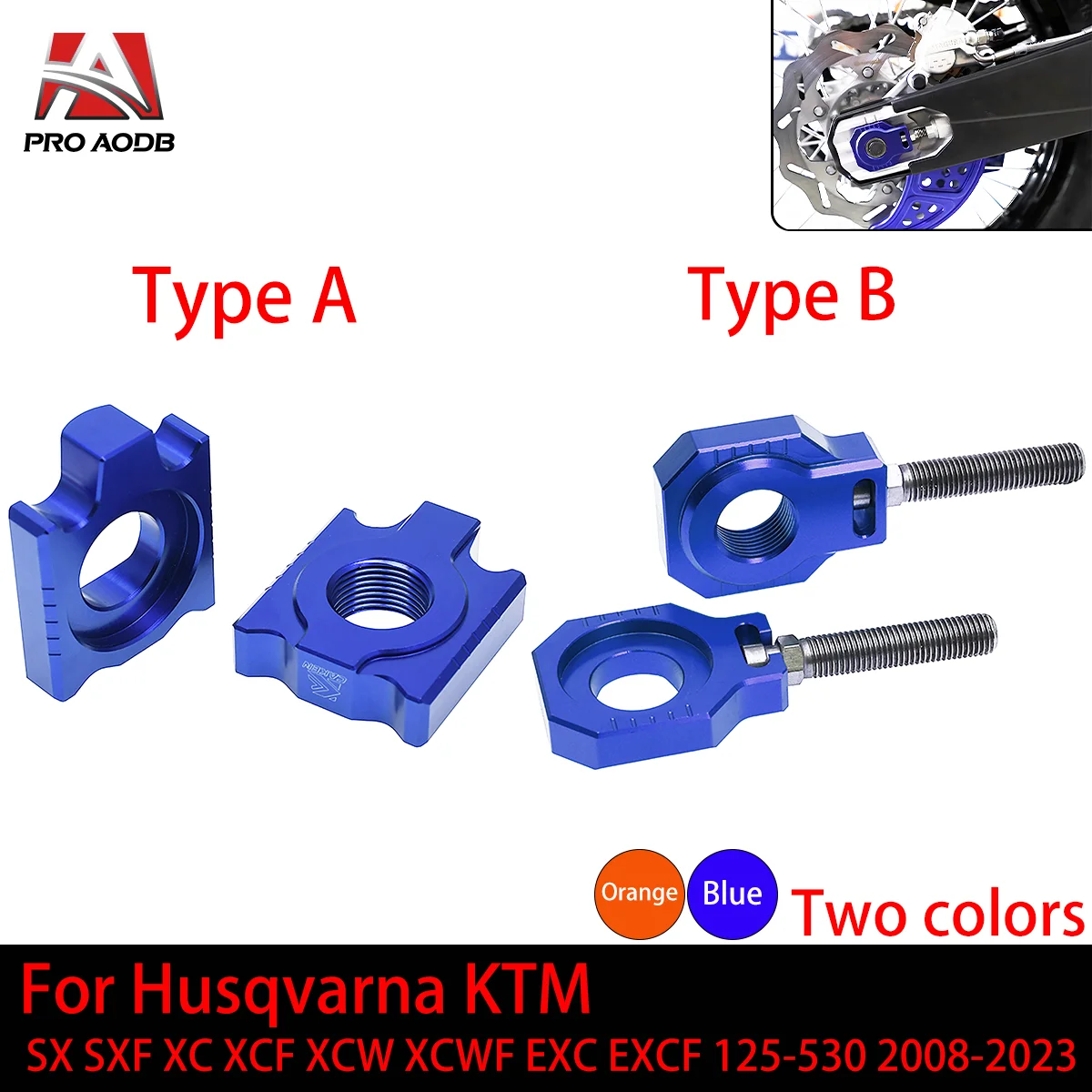 Motorcycle CNC 20mm 25mm Rear Chain Adjuster Axle Blocks For Husqvarna KTM 125-450 SX SXF XC XCF 2013-2023 Accessories Motocross
Motorcycle CNC 20mm 25mm Rear Chain Adjuster Axle Blocks For Husqvarna KTM 125-450 SX SXF XC XCF 2013-2023 Accessories Motocross