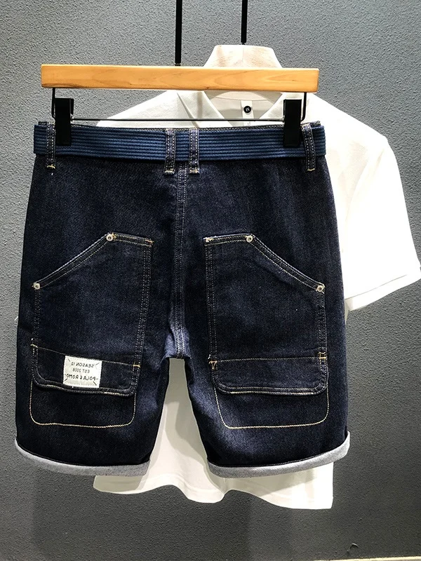 Summer New Sle Men's Casual Loose Fit Five-ket Thin Denim orts mid Waist Zipper Straight Leg Jeans Trendy Workwear
Summer New Sle Men's Casual Loose Fit Five-ket Thin Denim orts mid Waist Zipper Straight Leg Jeans Trendy Workwear