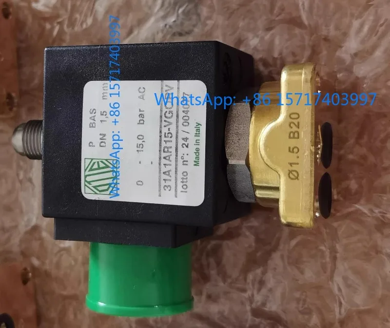 Coffee machine ruby three-way solenoid valve Italian original genuine 31A1AR15 24VDC
Coffee machine ruby three-way solenoid valve Italian original genuine 31A1AR15 24VDC