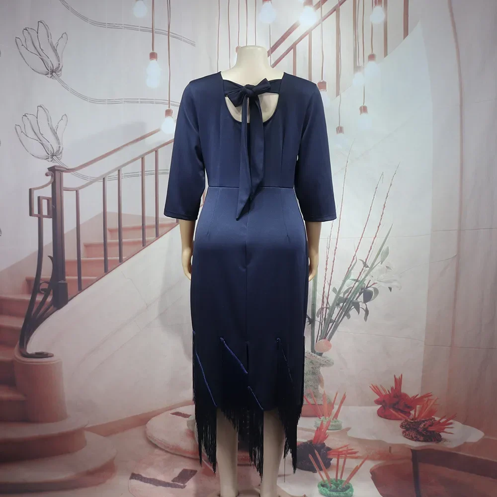 Elegant African Women Dresses Bodycon Party Dress Sexy Long Sleeve Knee Length Christmas Casual Office Evening Africa Gowns New 
Elegant African Women Dresses Bodycon Party Dress Sexy Long Sleeve Knee Length Christmas Casual Office Evening Africa Gowns New
