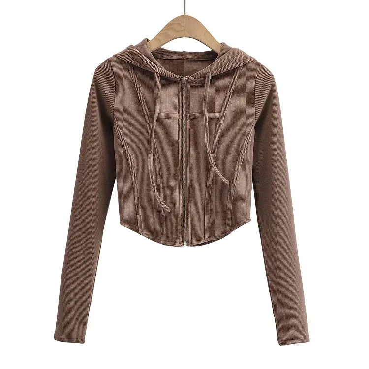 Women Jackets Long Sleeve for Workout Coat with Hood Zipper Jogging Suit Running Tights Fitness Crop Tops Activewear
Women Jackets Long Sleeve for Workout Coat with Hood Zipper Jogging Suit Running Tights Fitness Crop Tops Activewear