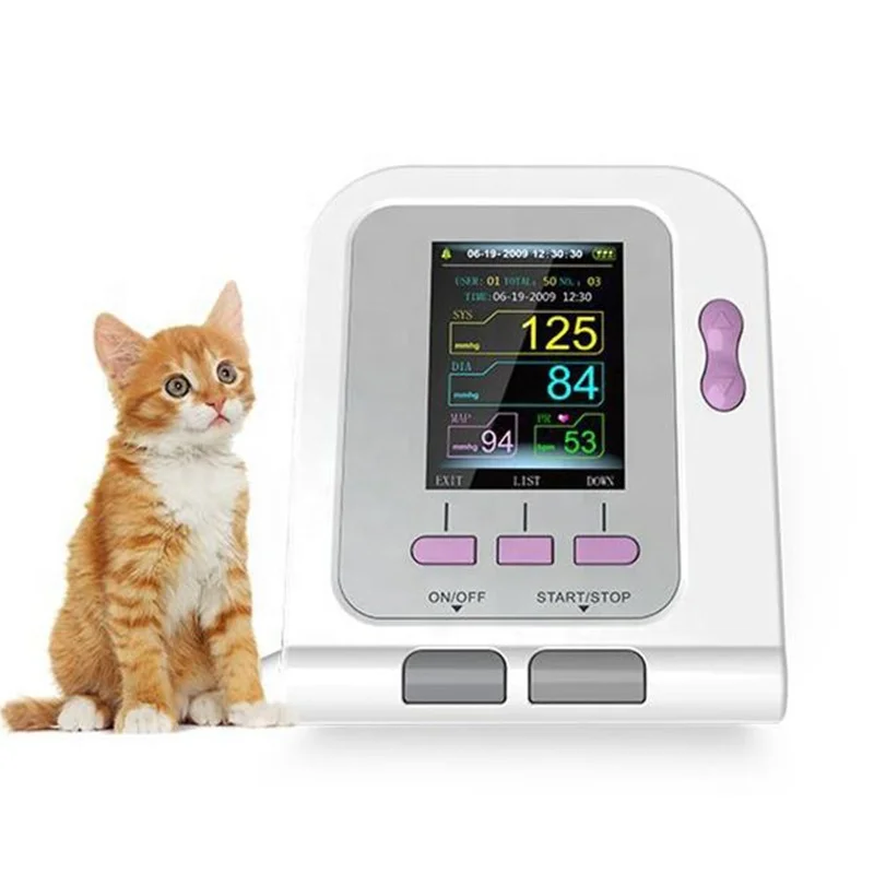 CONTEC 08A-VET Blood Pressure Monitor Portable Veterinary Digital Animal Electronic Blood Pressure Monitor 2.8 Color LCD
CONTEC 08A-VET Blood Pressure Monitor Portable Veterinary Digital Animal Electronic Blood Pressure Monitor 2.8 Color LCD