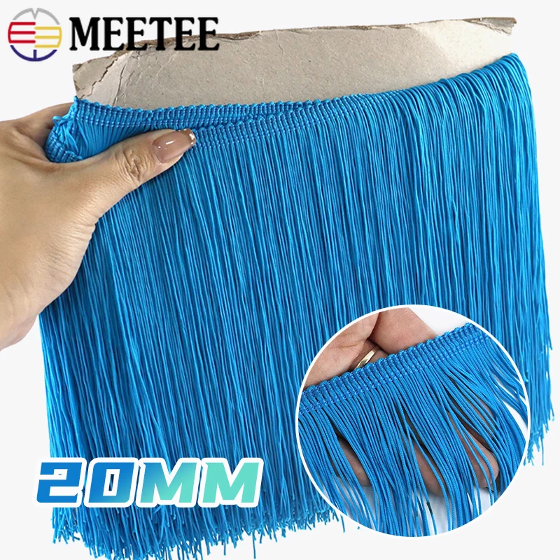 5M Meetee 20cm Long Sewing Tassel Fringes Curtain Lace Trim Stage Dresses Clothes Decorative Trimmings Tassels DIY Accessories
5M Meetee 20cm Long Sewing Tassel Fringes Curtain Lace Trim Stage Dresses Clothes Decorative Trimmings Tassels DIY Accessories