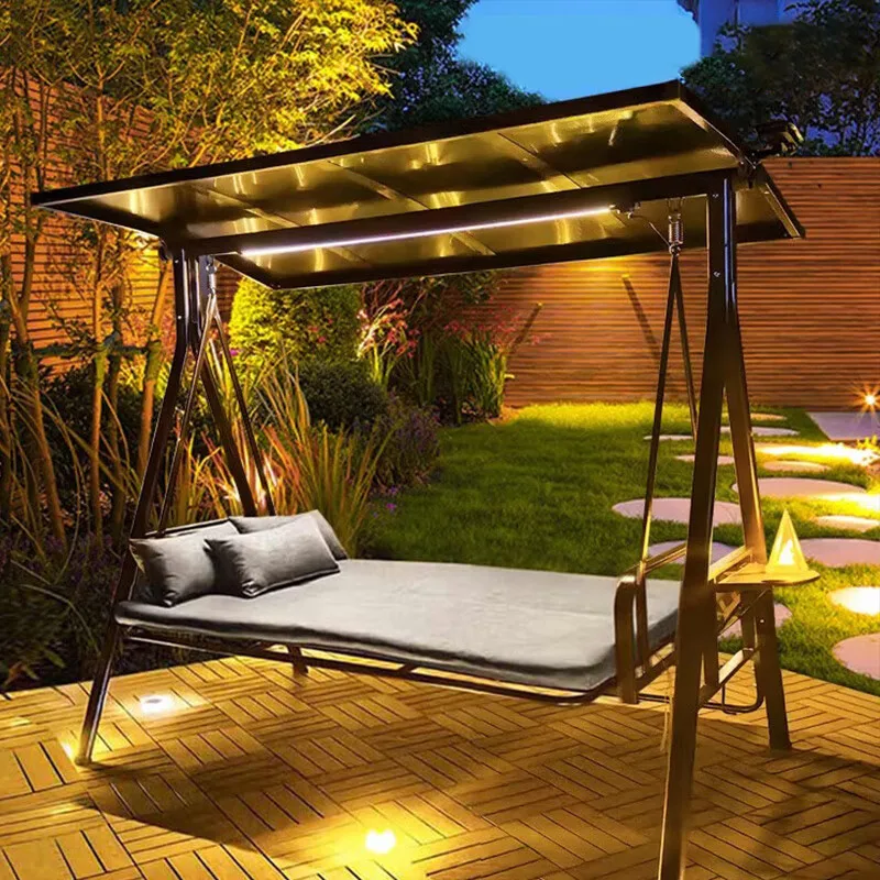 Outdoor swing rocking chair courtyard garden leisure hanging chair household balcony solar iron cast aluminum swing autumn
Outdoor swing rocking chair courtyard garden leisure hanging chair household balcony solar iron cast aluminum swing autumn