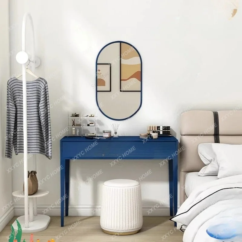 XX Simple color full solid wood blue dresser light luxury high-end bedroom 60cm
XX Simple color full solid wood blue dresser light luxury high-end bedroom 60cm