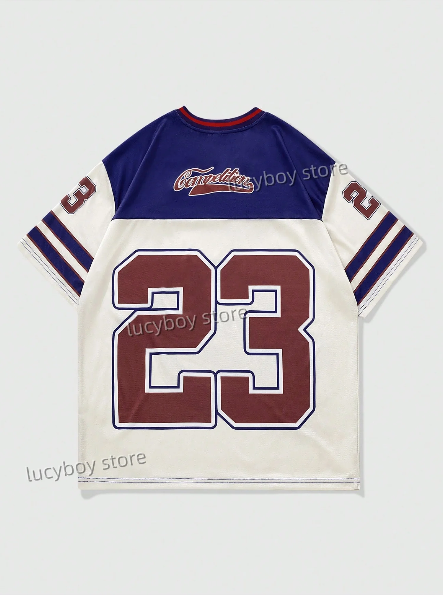 2025 new Mens NO.23 Print T-Shirt Man Short Sleeve Round Neck Tee Vintage Casual Mesh Jersey Oversize Tops Men Clothes
2025 new Mens NO.23 Print T-Shirt Man Short Sleeve Round Neck Tee Vintage Casual Mesh Jersey Oversize Tops Men Clothes