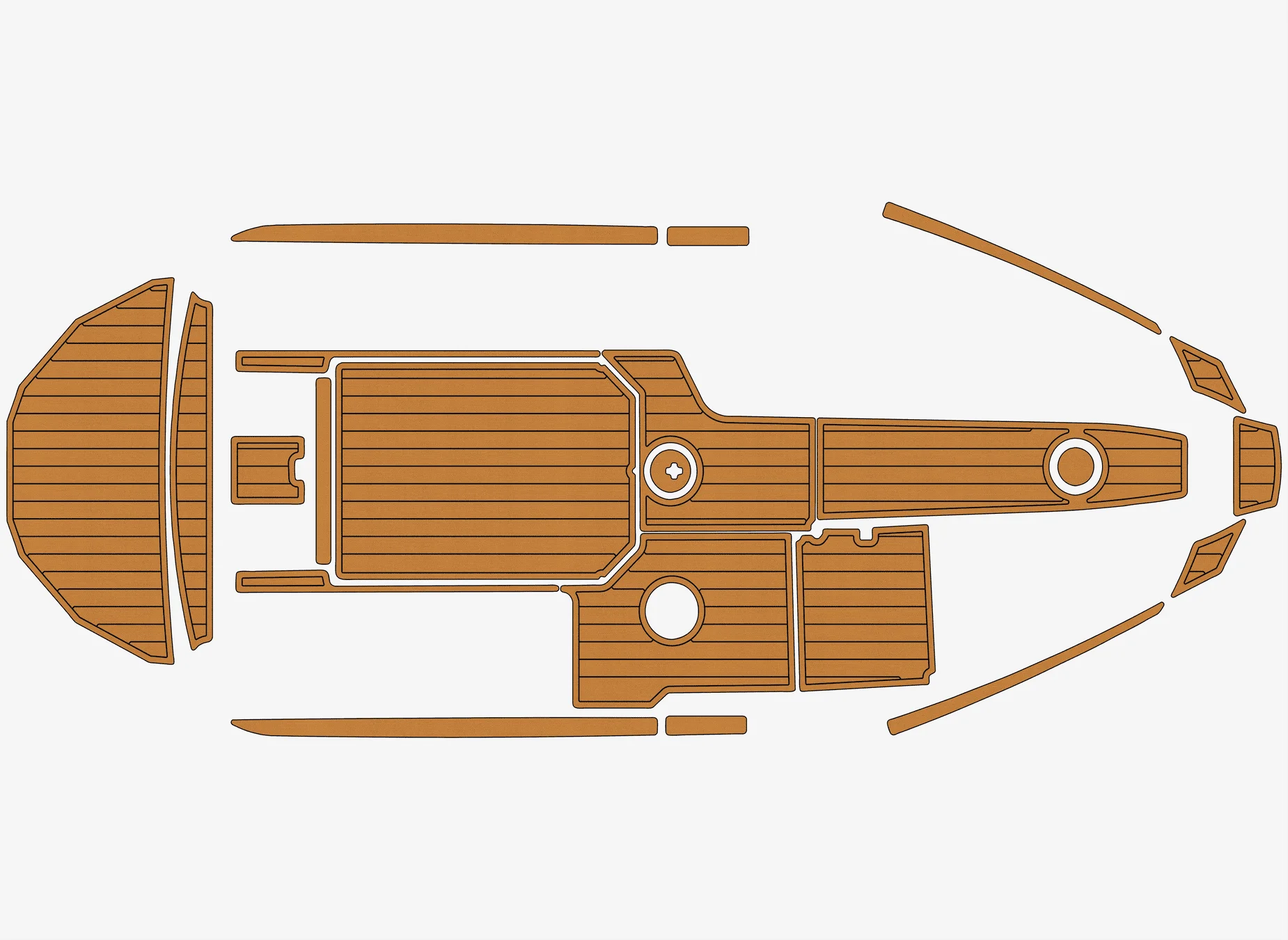 Нескользящий коврик из морского искусственного тикового EVA - 2015 Самоклеящаяся подушка для палубы Moomba Mojo 1/4 дюйма (6 мм) для кабины и палубы
Нескользящий коврик из морского искусственного тикового EVA - 2015 Самоклеящаяся подушка для палубы Moomba Mojo 1/4 дюйма (6 мм) для кабины и палубы