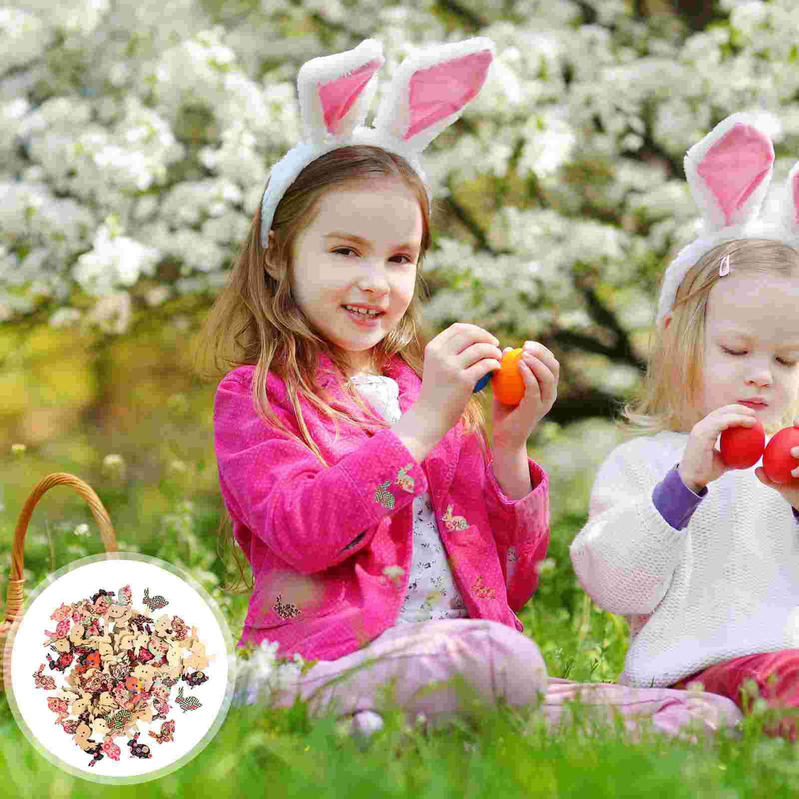 Rabbit Two Hole Button DIY Sewing Buttons Colorful Printed Bunny Easter Wooden Jewelry Tray
Rabbit Two Hole Button DIY Sewing Buttons Colorful Printed Bunny Easter Wooden Jewelry Tray