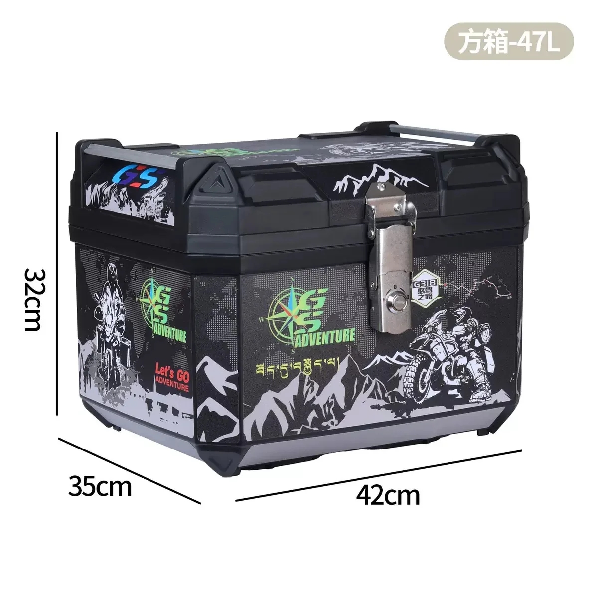 Cross border hot selling motorcycle tail box, large capacity universal plastic square box with lid, universal for electric vehic
Cross border hot selling motorcycle tail box, large capacity universal plastic square box with lid, universal for electric vehic