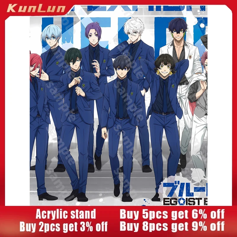 Blue Lock Japanese Anime Peripherals Full Acrylic Stand Figures Collectible Desk Ornaments Best Birthday Gift for Boyfriend
Blue Lock Japanese Anime Peripherals Full Acrylic Stand Figures Collectible Desk Ornaments Best Birthday Gift for Boyfriend