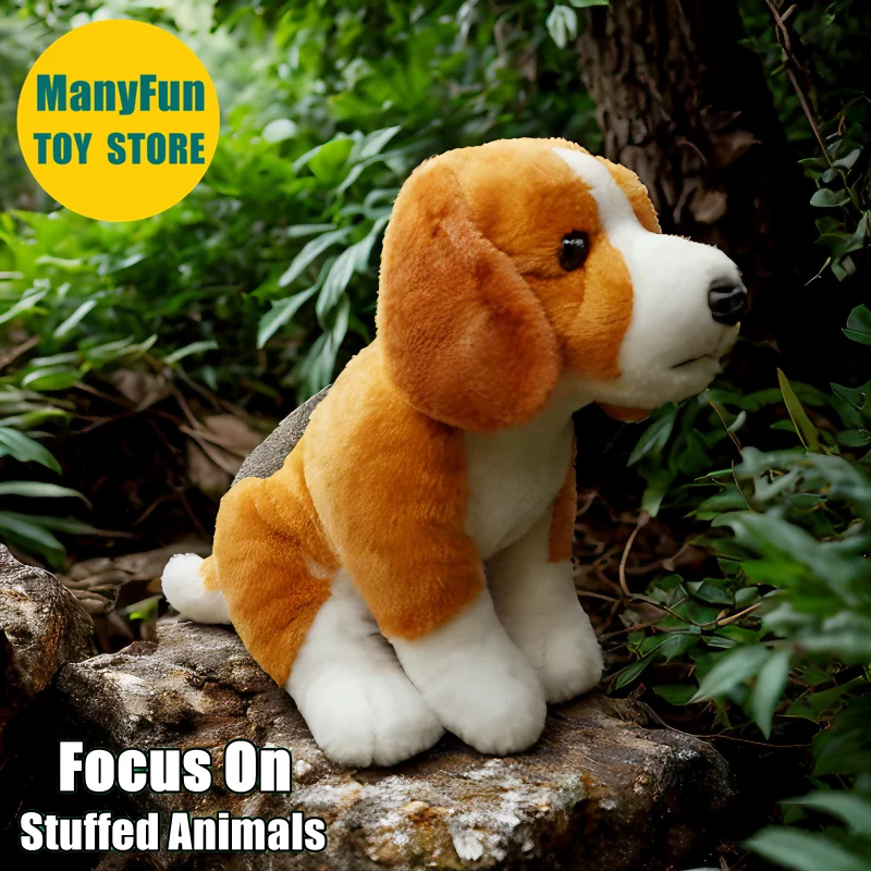 Realistic Beagle Plush Toy - Lifelike Beagle Dog Stuffed Anaimal, Harrier Hound Plushie, Puppy Gift for Dog Lovers
Realistic Beagle Plush Toy - Lifelike Beagle Dog Stuffed Anaimal, Harrier Hound Plushie, Puppy Gift for Dog Lovers