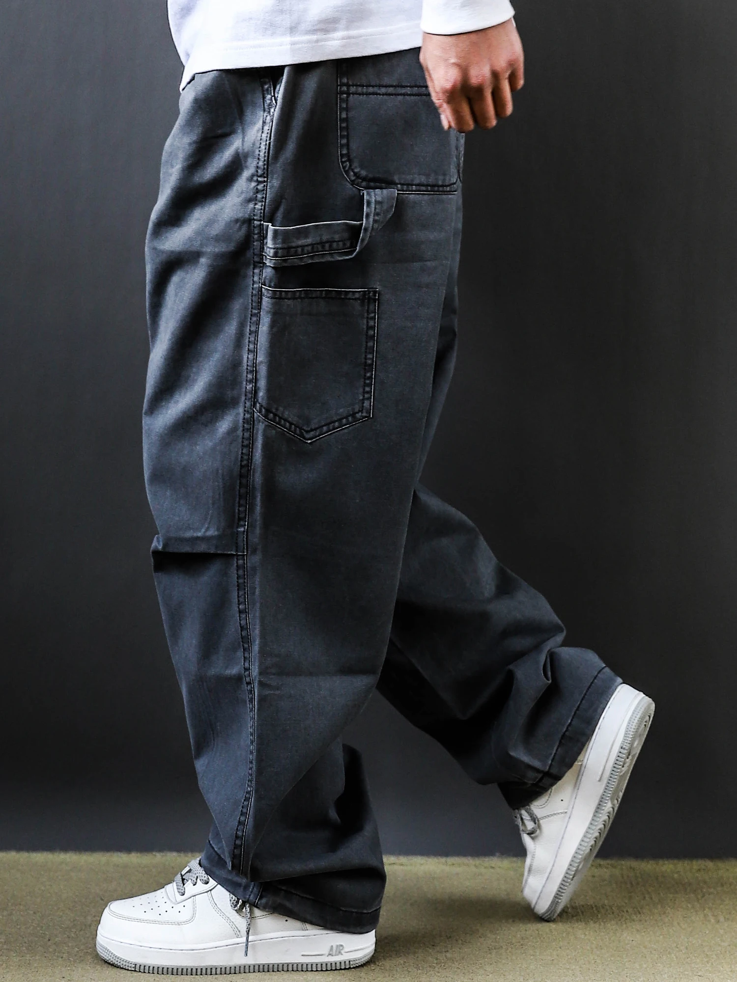 Мужские модные брюки Deep Ey American Sle Work Pants, свободные, широкие, повседневные, для активного отдыха
Мужские модные брюки Deep Ey American Sle Work Pants, свободные, широкие, повседневные, для активного отдыха