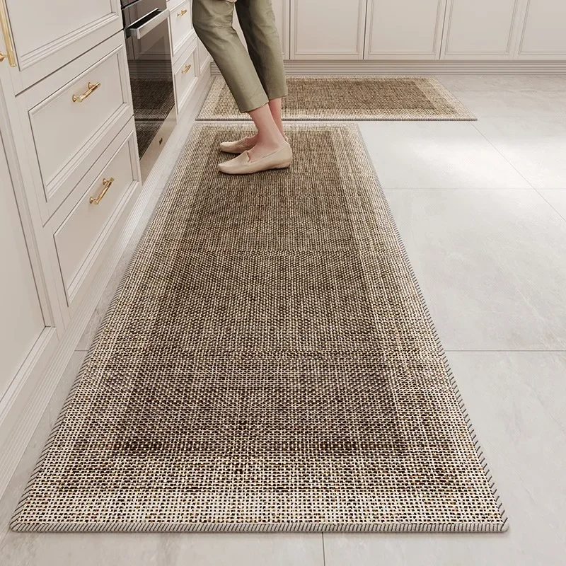 Kitchen Floor Mat TPR Non-slip Bottom Long Rug Dirt-resistant Anti-slip Foot Mats Home Corridor Bedroom Bedside Carpet Ковер 러그
Kitchen Floor Mat TPR Non-slip Bottom Long Rug Dirt-resistant Anti-slip Foot Mats Home Corridor Bedroom Bedside Carpet Ковер 러그