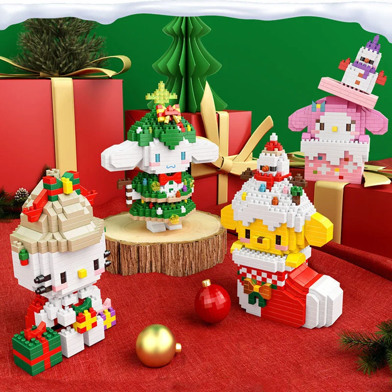 Sanrio Hello Kitty Blocks Cinnamoroll Kulomi Melody Action Figures Cartoon Cute Mini Building Blocks Diy Assembly Plastic Model
Sanrio Hello Kitty Blocks Cinnamoroll Kulomi Melody Action Figures Cartoon Cute Mini Building Blocks Diy Assembly Plastic Model