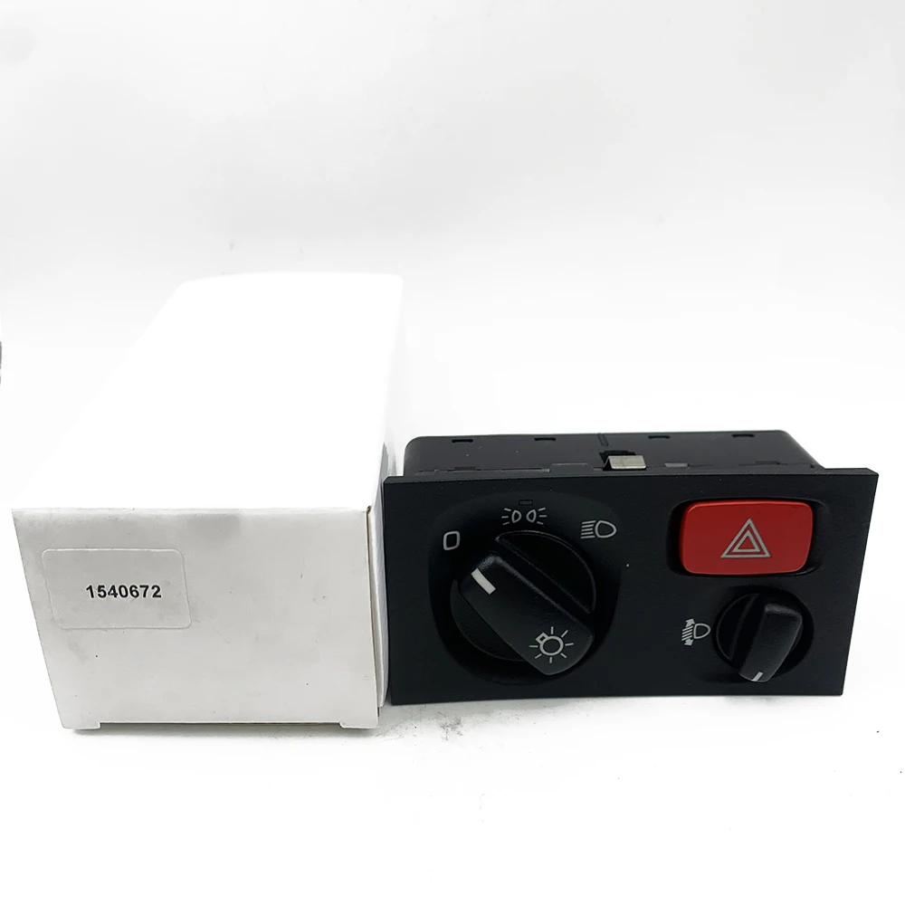 OE: 1540672 1900316 Truck Headlight Alert Lighting Switch with Key Button For Scania P-/G-/R-/T Series BUS 4
OE: 1540672 1900316 Truck Headlight Alert Lighting Switch with Key Button For Scania P-/G-/R-/T Series BUS 4