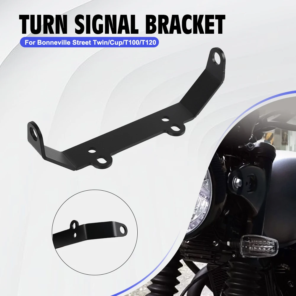 Motorcycle Front Relocation Bracket For Bonneville Street Twin/Cup/T100/T120 SE Scrambler Front Indicator Turn Signal Bracket
Motorcycle Front Relocation Bracket For Bonneville Street Twin/Cup/T100/T120 SE Scrambler Front Indicator Turn Signal Bracket