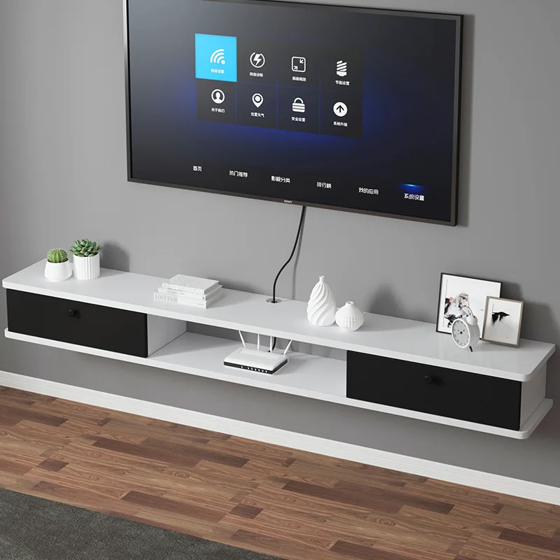 #Simple Modern Eco-Friendly Space-Saving Wall-Mounted MDF Panel Adjustable TV Cabinet Floating Set-Top Box Storage Home Furnitu
#Simple Modern Eco-Friendly Space-Saving Wall-Mounted MDF Panel Adjustable TV Cabinet Floating Set-Top Box Storage Home Furnitu