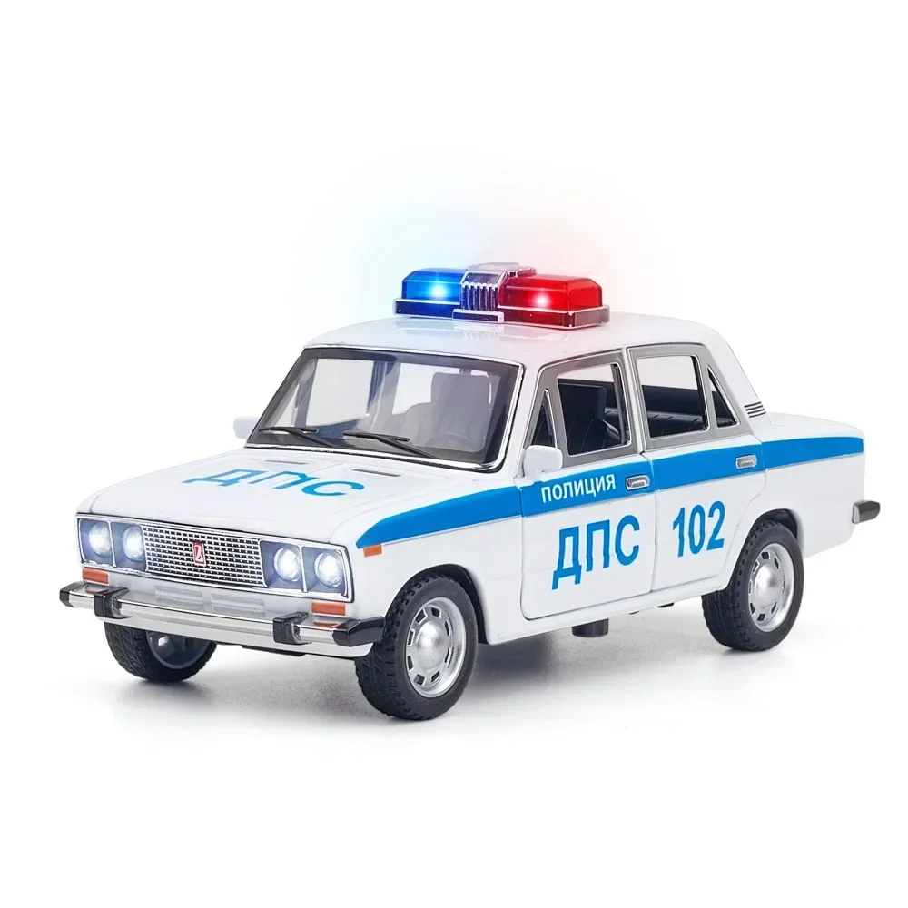 1:24 2016 Lada Police Car Alloy Diecast Toy Car Model Sound and Light Children's Toy Collectibles Birthday gift
1:24 2016 Lada Police Car Alloy Diecast Toy Car Model Sound and Light Children's Toy Collectibles Birthday gift