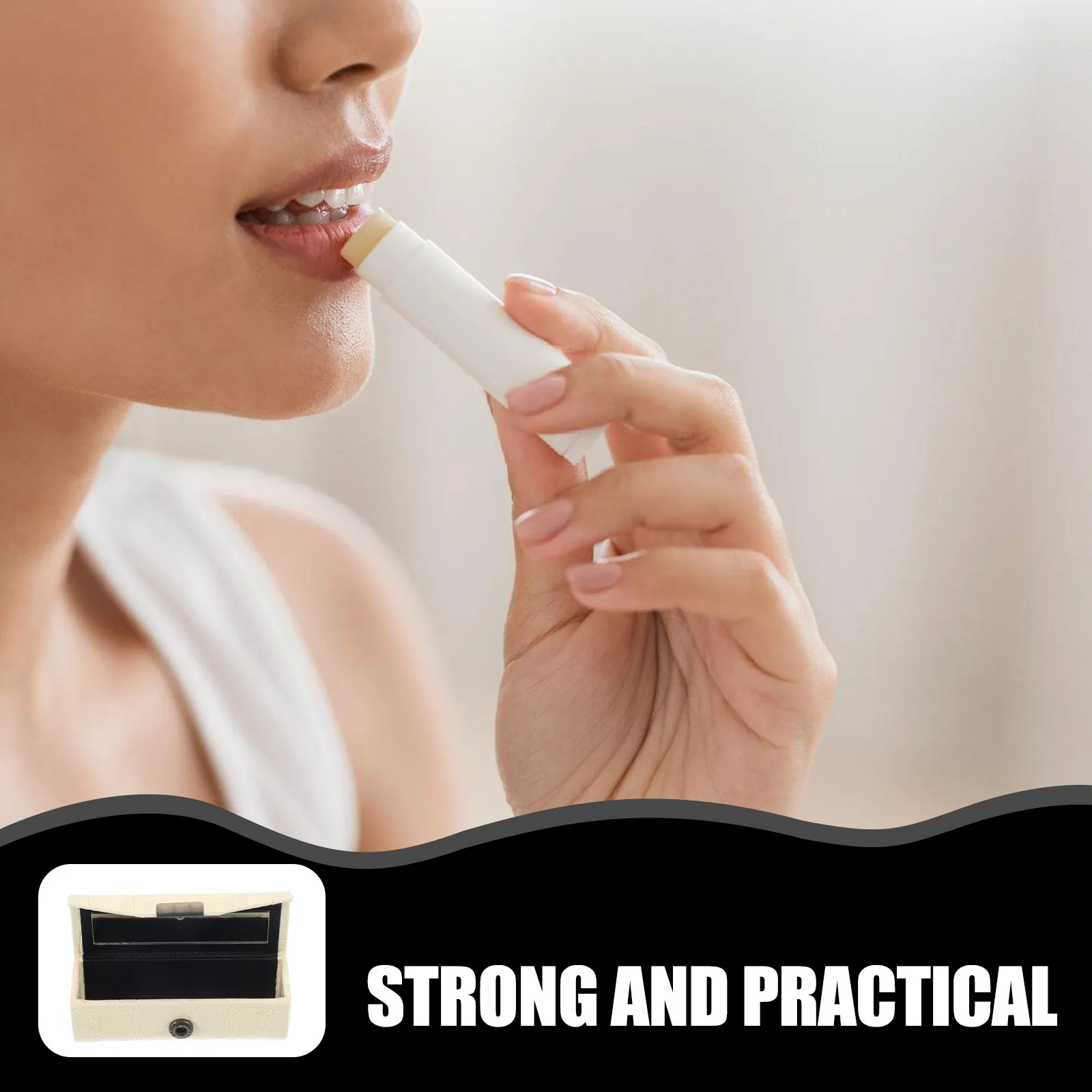 Портативный органайзер для помады с зеркалом из ПУ и цинкового сплава, компактный чехол для помады, экономящий место, для сумочки, путешествий и макияжа
Портативный органайзер для помады с зеркалом из ПУ и цинкового сплава, компактный чехол для помады, экономящий место, для сумочки, путешествий и макияжа