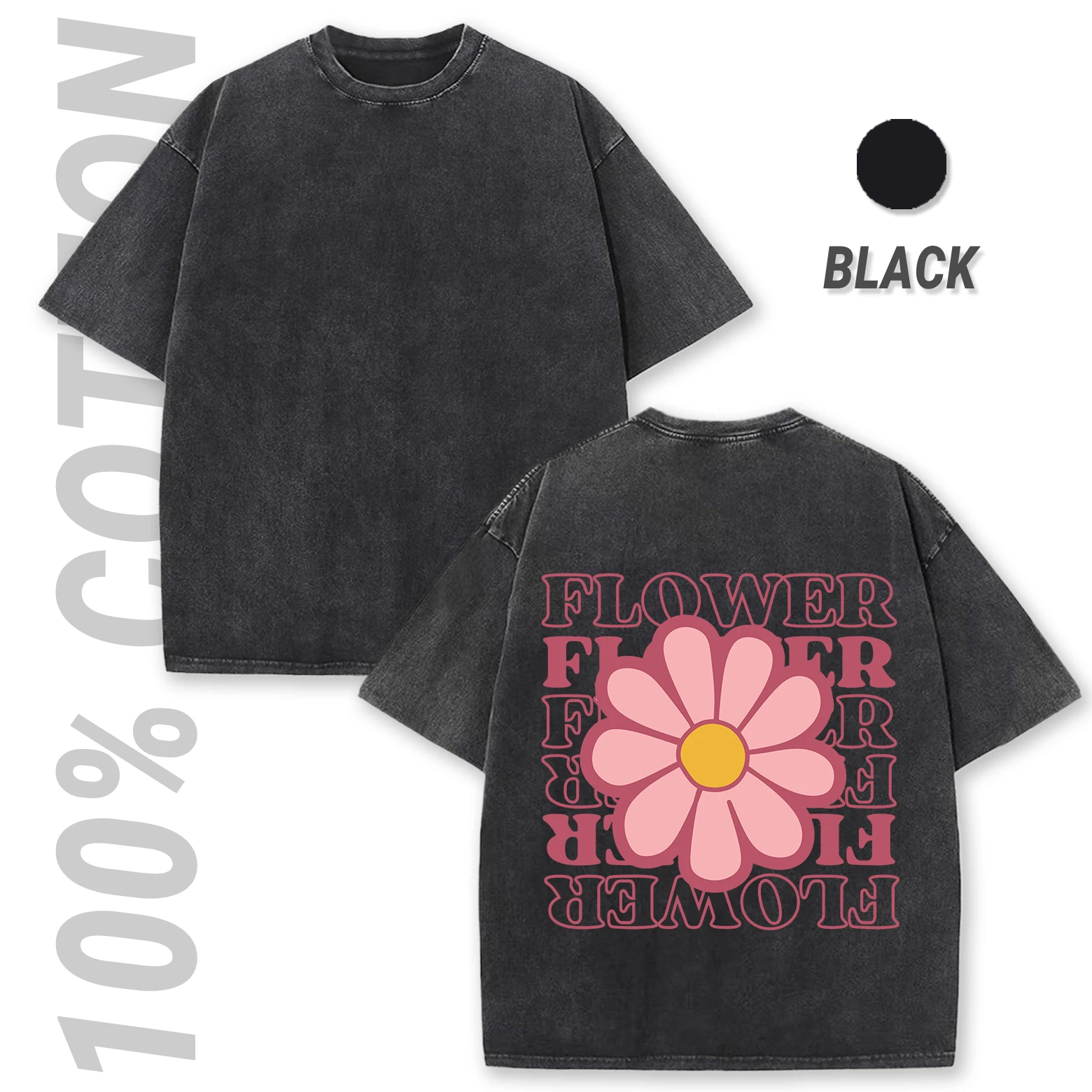Pink Flowers Hollow Letter Print Women Basics T-Shirts Hip Hop Summer T-Shirt Casual All-Match Clothe Soft Cotton Washed Tops
Pink Flowers Hollow Letter Print Women Basics T-Shirts Hip Hop Summer T-Shirt Casual All-Match Clothe Soft Cotton Washed Tops