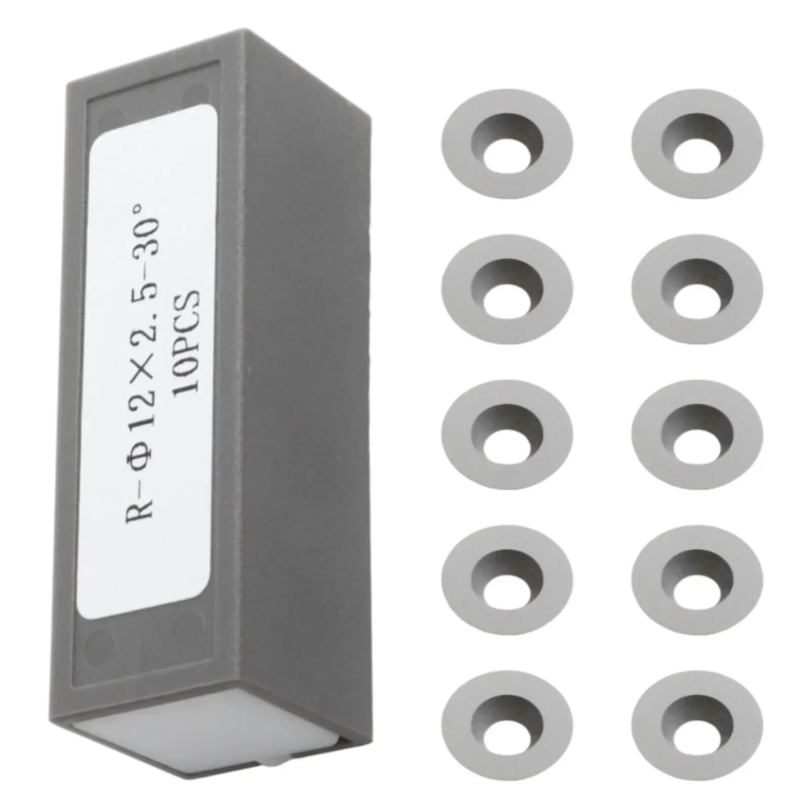 10pcs Turning Inserts 30° Cutting Angle 12mm Carbide Indexable Inserts Round Chisel Cutter Wood Lathe Turning Tools Spare Parts
10pcs Turning Inserts 30° Cutting Angle 12mm Carbide Indexable Inserts Round Chisel Cutter Wood Lathe Turning Tools Spare Parts