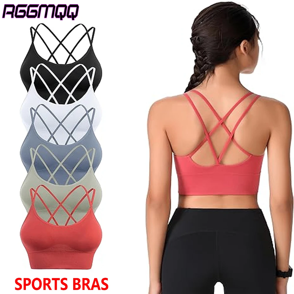 1PC Cross Back Sports Bra for Women – Padded Yoga Bralette w/Criss Cross Straps – Low Impact Workout Top for Gym,Running,Pilates
1PC Cross Back Sports Bra for Women – Padded Yoga Bralette w/Criss Cross Straps – Low Impact Workout Top for Gym,Running,Pilates