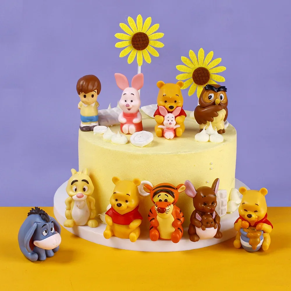 10pcs/set Disney Winnie The Pooh Toys ActionFigure Pooh Bear Tigger Eeyore Piglet Doll ModelDecoration Toys for Children Gift
10pcs/set Disney Winnie The Pooh Toys ActionFigure Pooh Bear Tigger Eeyore Piglet Doll ModelDecoration Toys for Children Gift